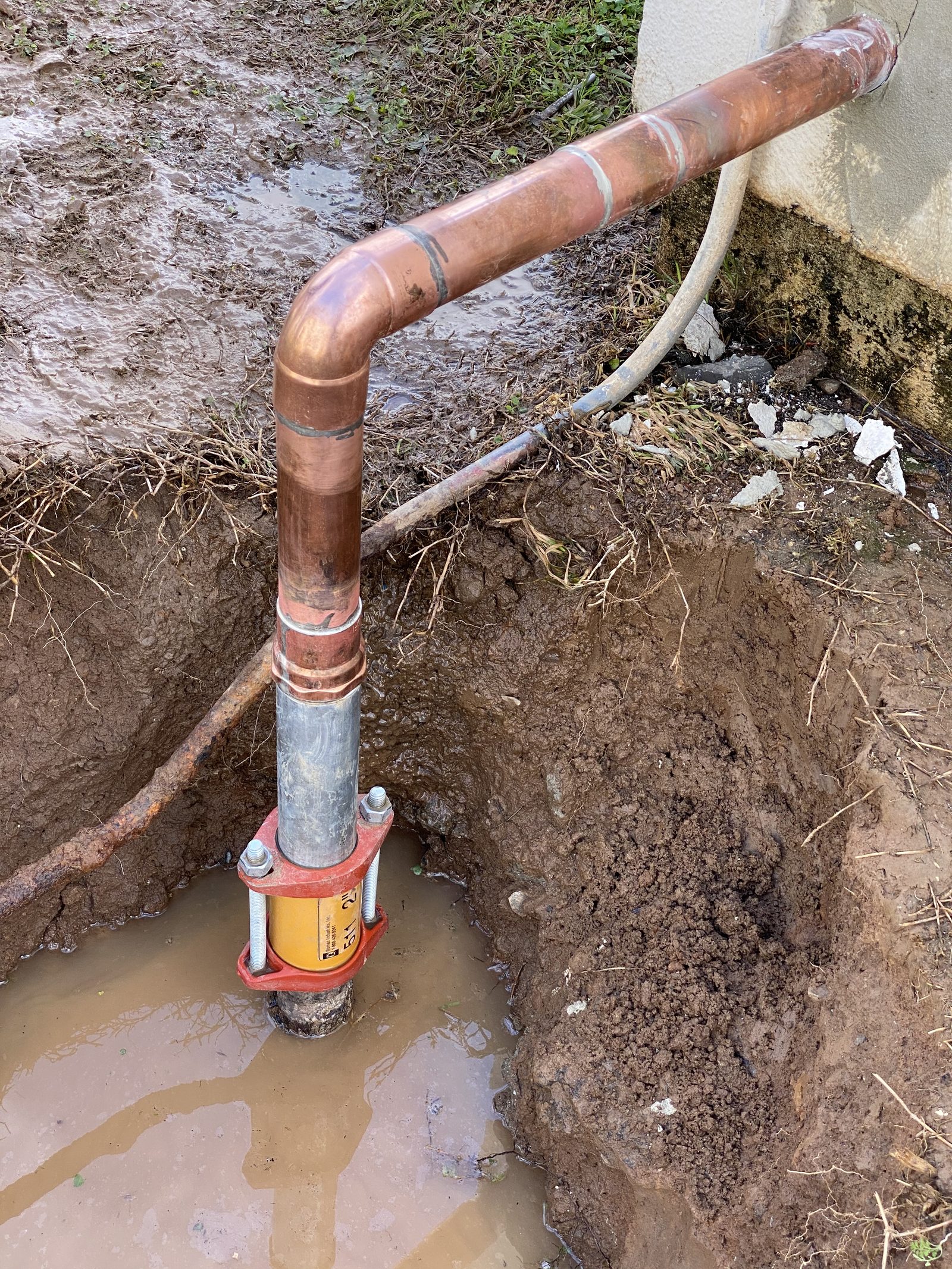 Service Call — Field work in progress — every job gets the same attention to detail.