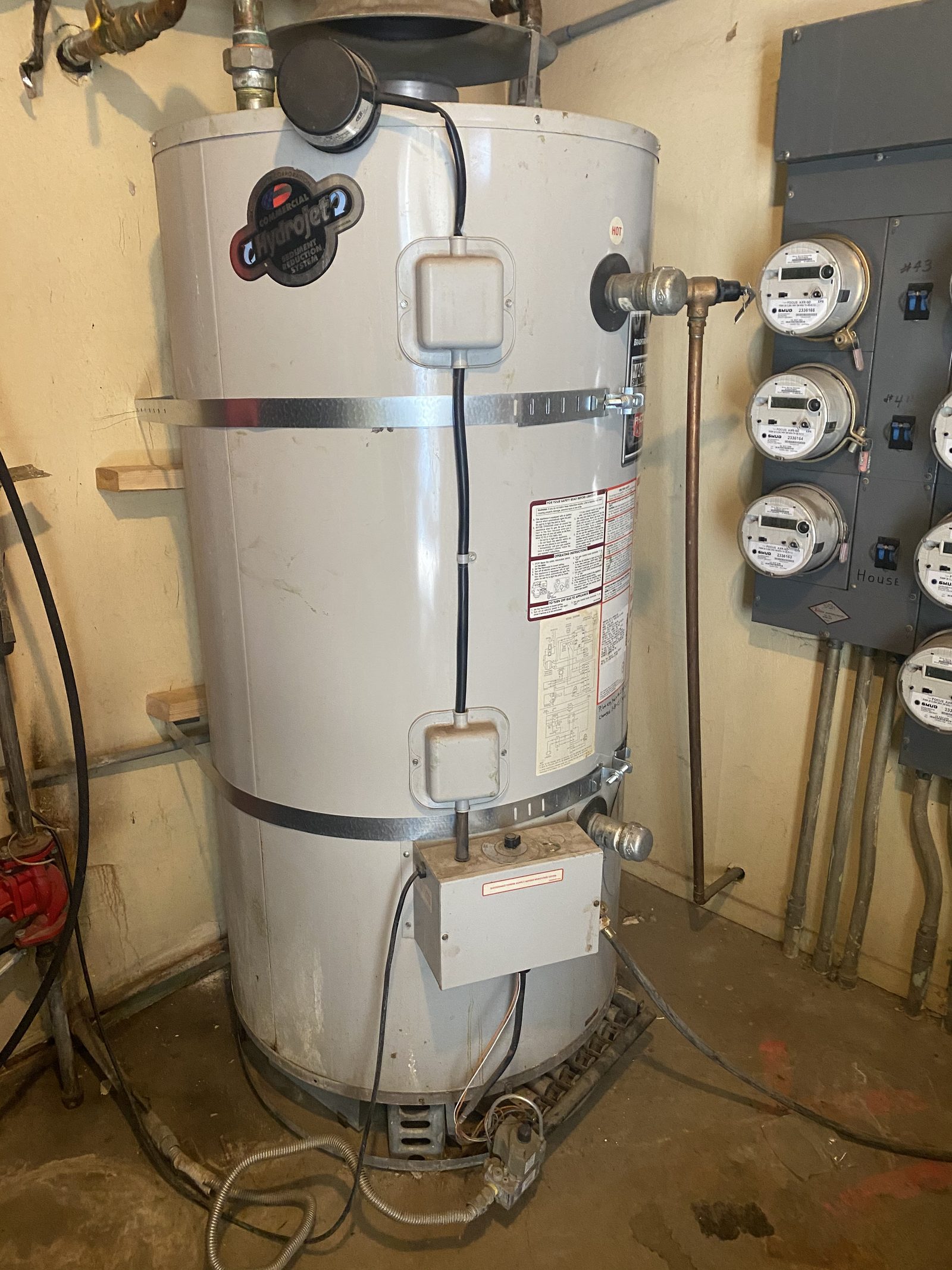 Underground Plumbing — Trench work for sewer line repair and water service replacement.