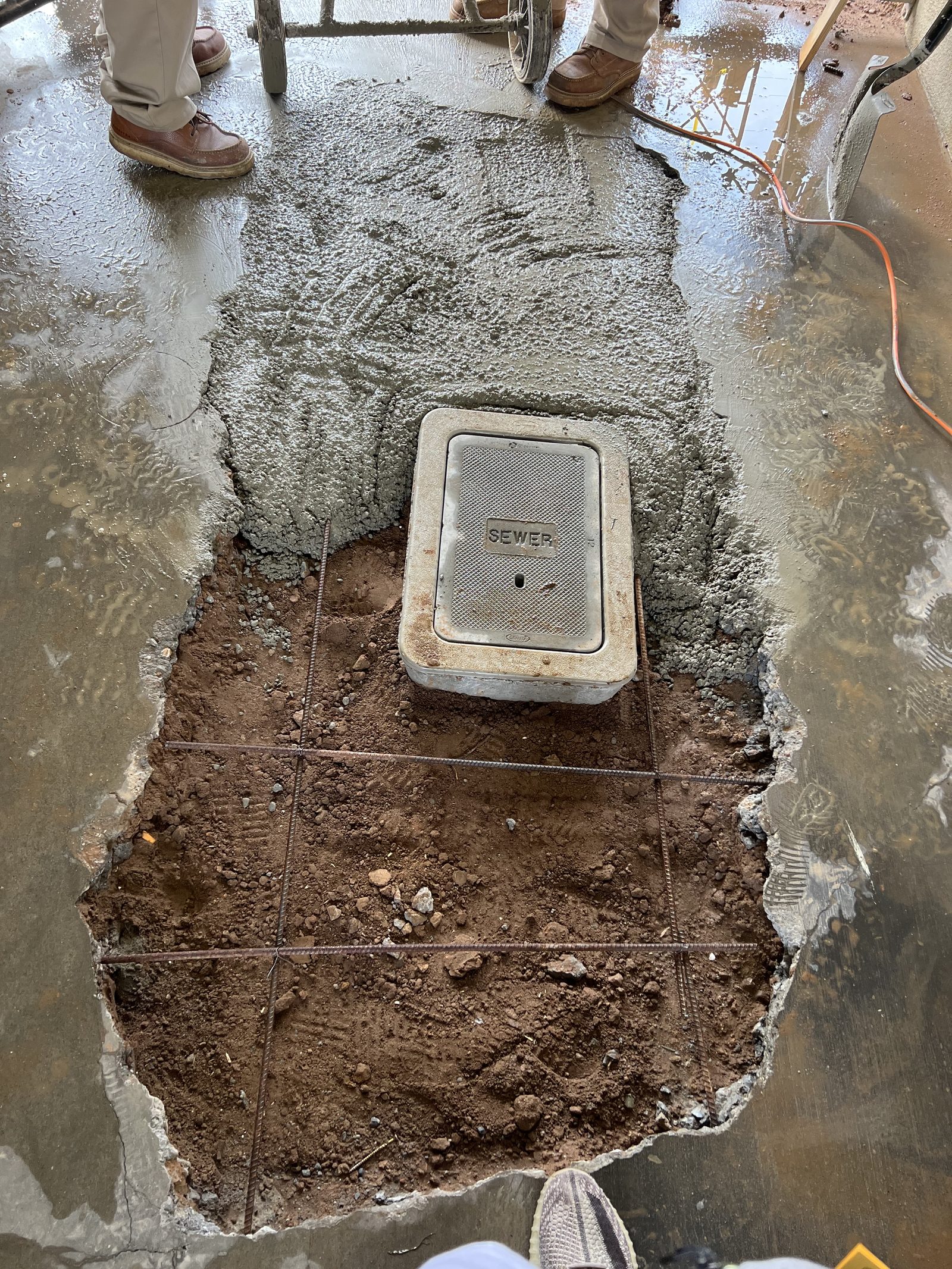 Fixture Installation — New fixture set during a remodel — careful prep, clean finish.