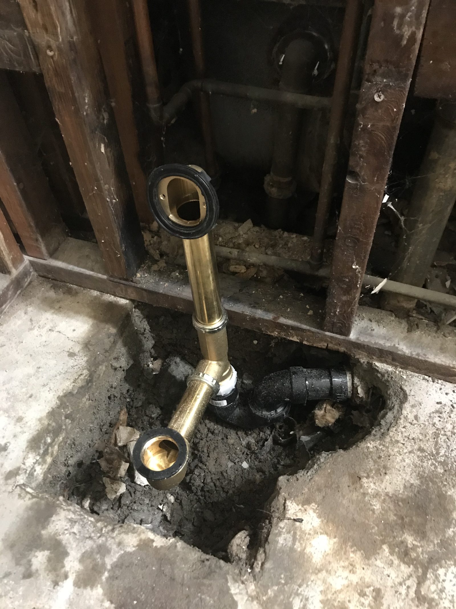 Fixture Installation — New fixture set during a remodel — careful prep, clean finish.