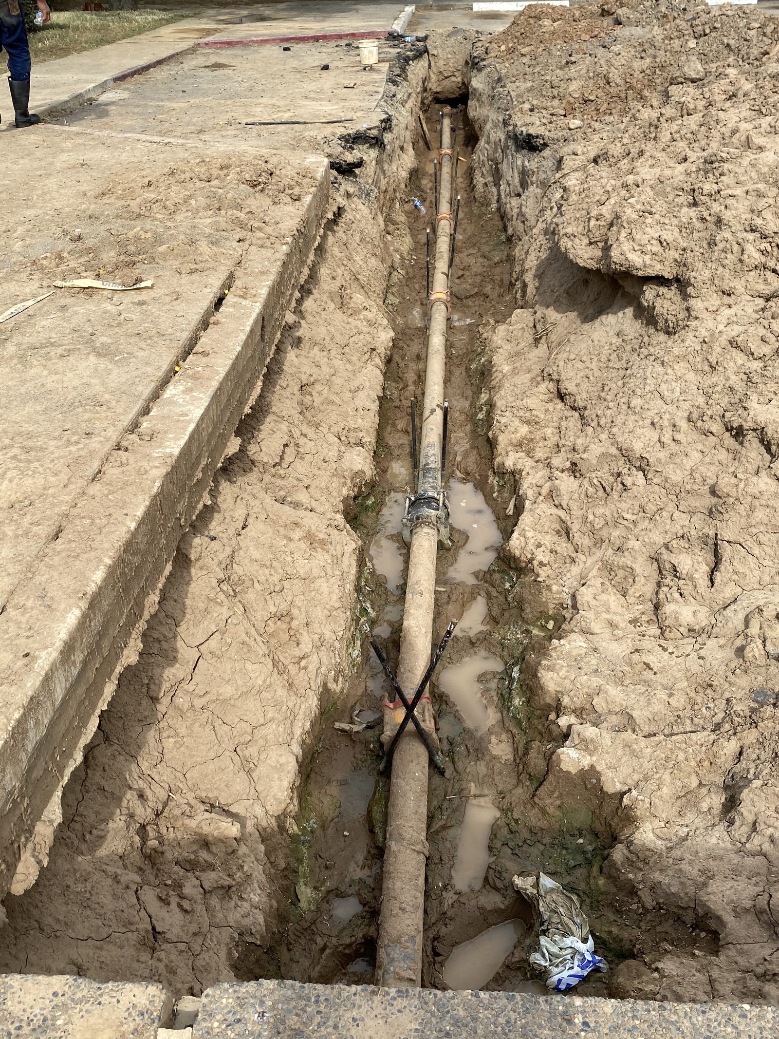 Sewer Camera Inspection — Camera scope identifying the cause of a slow drain or backup before any digging starts.